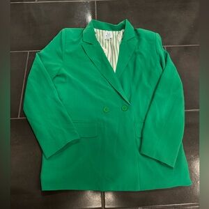 Emerald Green Women's Blazer
